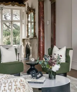 Salon w stylu art deco