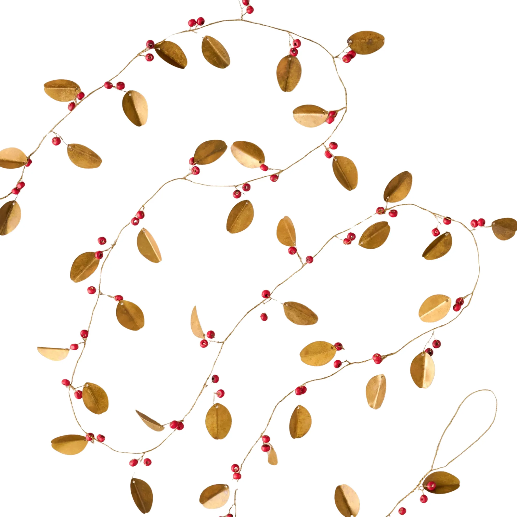 bladformet messingkrans' loading='lazy' title=