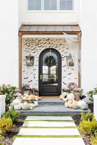 Halloween-Veranda-Dekor