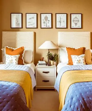 Feng Shui soveromsfarger