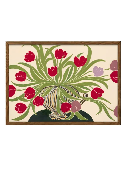 Suzie 62 Executive skrivebord i rattan med skuffe' title=