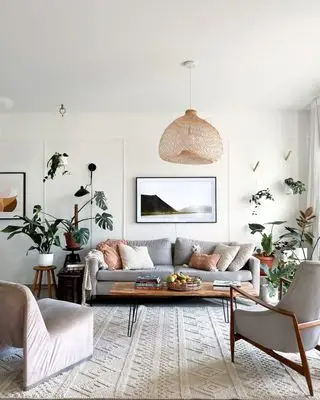Loop Levende planter i en stue