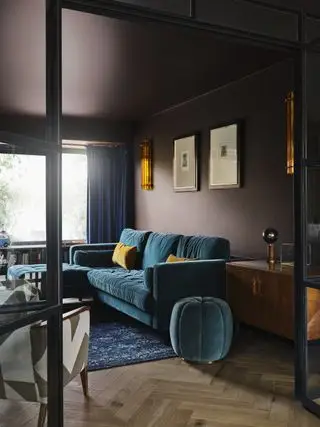 Stue i lilla brun fra Little Greene