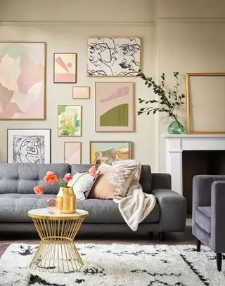 Capas en diseño de interiores - sala de estar