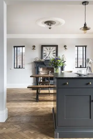 Capas en diseño de interiores - cocina.