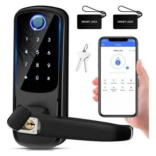 cerradura inteligente de puerta de entrada amazon