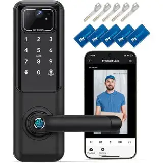 cerradura de puerta inteligente amazon