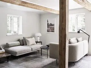 moderný statok rustikálne stĺpy