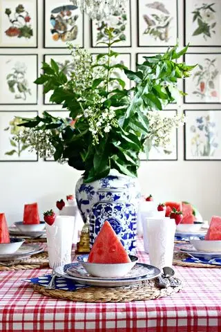 mesa do Memorial Day