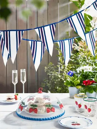 festa no quintal do Memorial Day