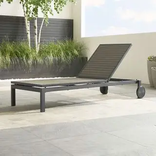 Espreguiçadeira Alfresco II Cinzenta