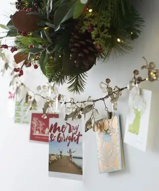 Guirlande de porte-cartes Pottery Barn