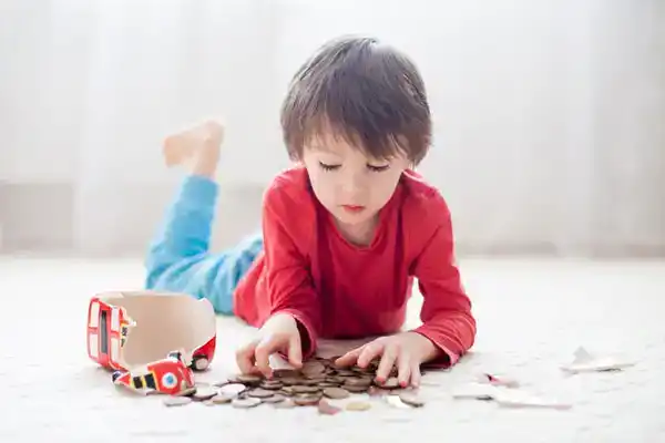 child swallowing small object