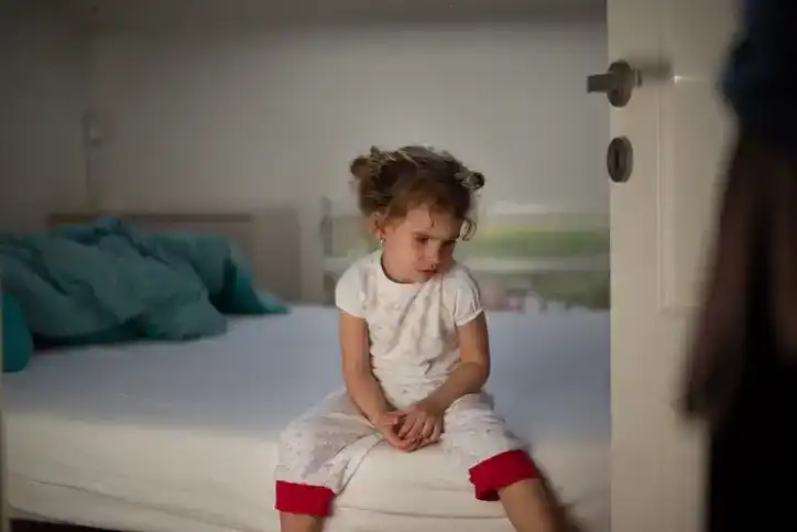 Resisting the Urge to Run When Your Child Cries 