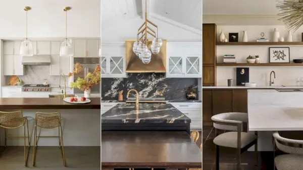 As ilhas de cozinha de dois níveis são o futuro – 9 razões pelas quais os designers querem que você invista agora