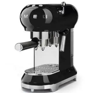 Smeg espressomaskin i sort