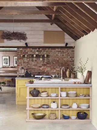 Cozinha amarela