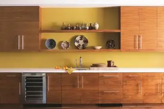 Cozinha amarela