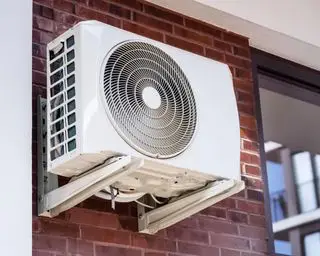 Sistema HVAC fora da propriedade