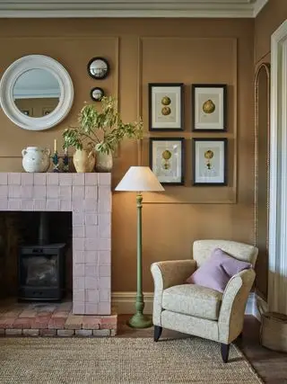 Gelbes Wohnzimmer in Saffron von Neptune