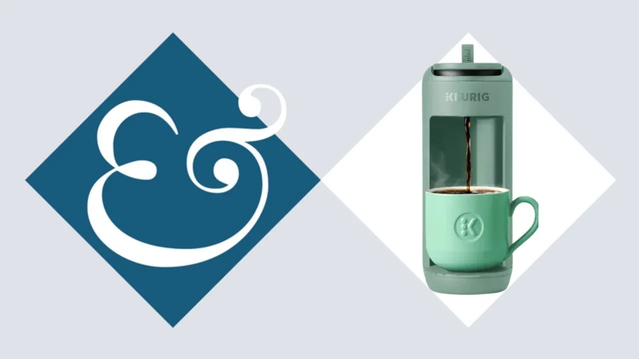 Keurig K-Mini Mate In Green sur un fond futur' loading='lazy' title=