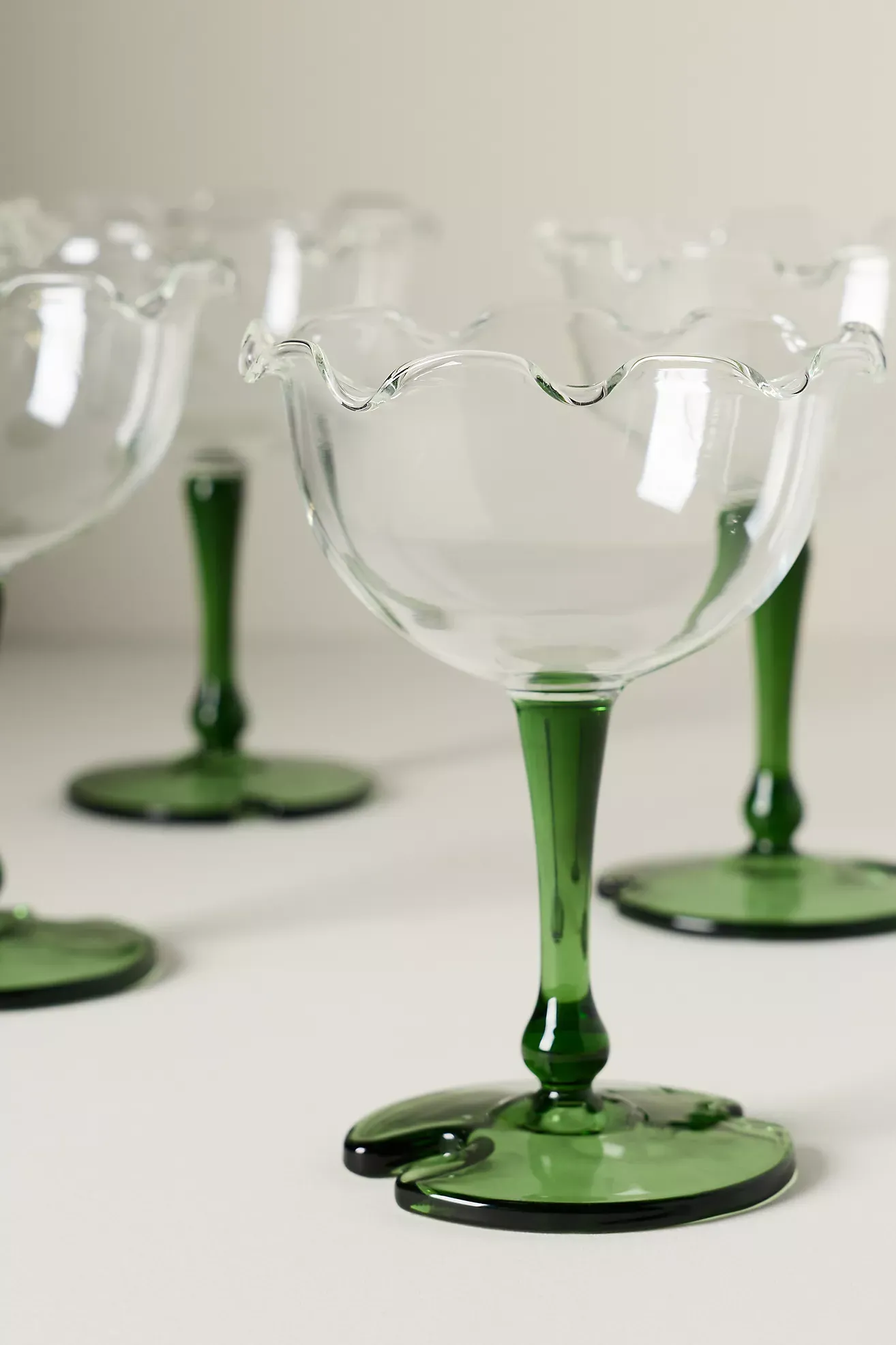 Ensemble de 4 verres Lilypad Coupe' loading='lazy' title=