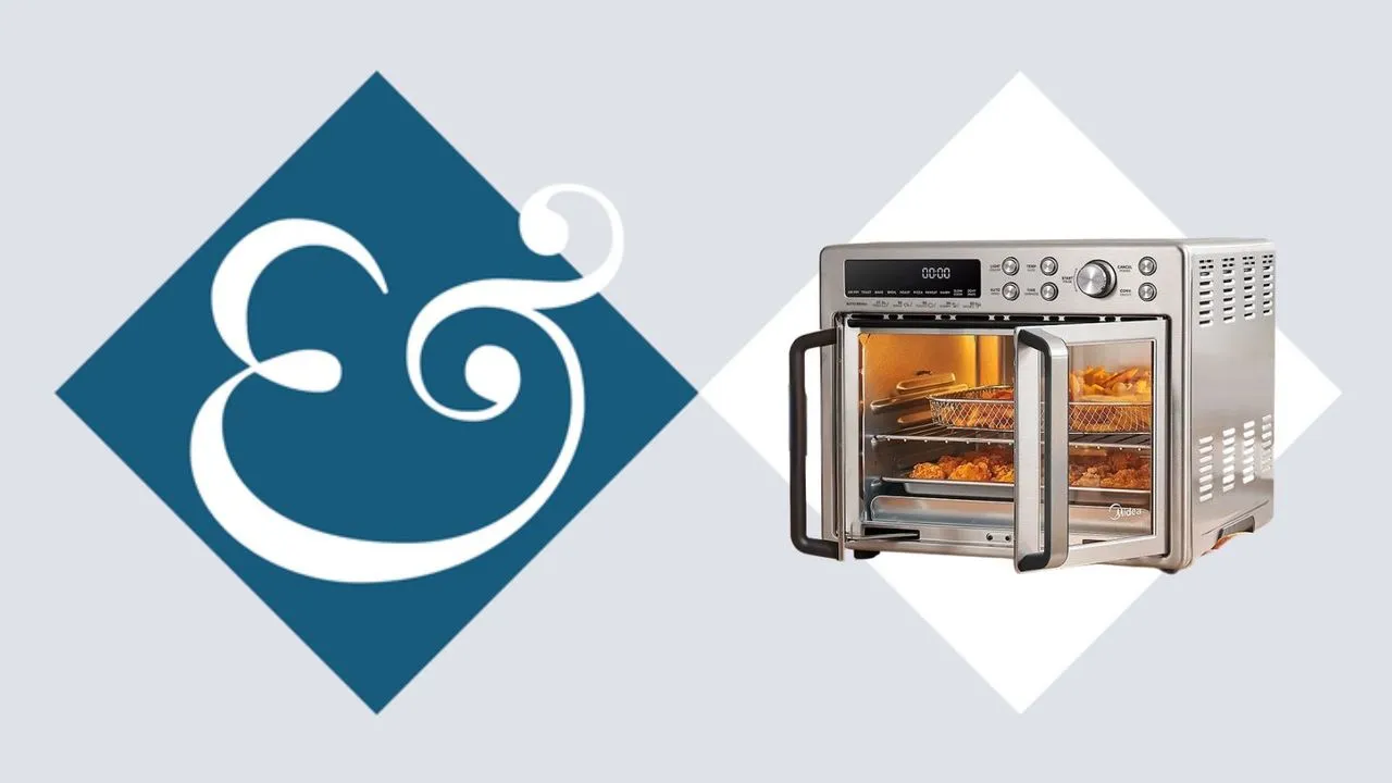 ホームズ＆ガーデンズヒーロー製品の背景に美的フレンチドアエアフライヤーオーブンを柔軟化' loading='lazy' title=