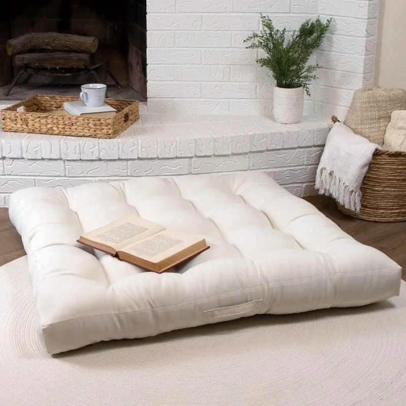 Mozaic Company 40 Oreiller de sol avec capitonnage et coussin de sol Poignée et amp; Commentaires | Wayfair' loading='lazy' title=