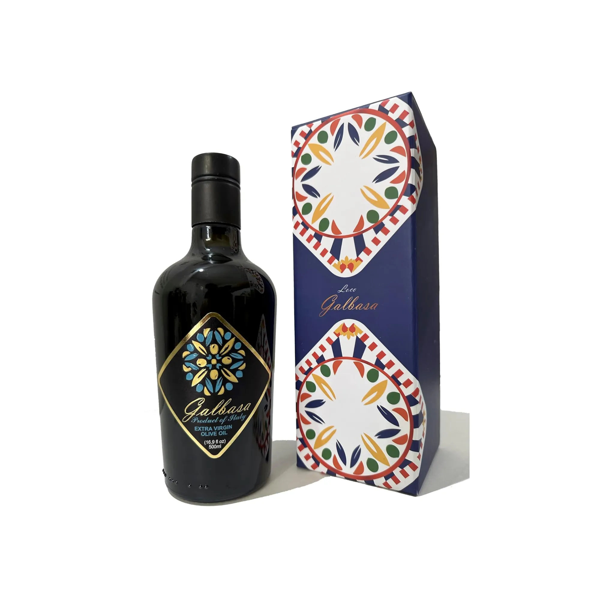 Galbasa - Huile d'olive biologique de Sicile Italie - Première récolte précoce extra vierge pressée à froid - Finition poivrée riche en polyphénols sans pesticides - 16,9 fl oz' loading='lazy' title=