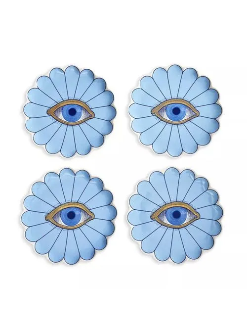 Zestaw talerzy Fleur Canape, 4 sztuki' title=