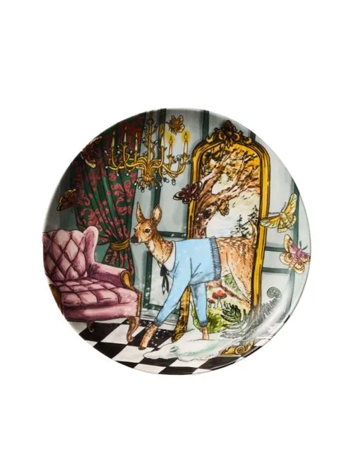 Talerz z sałatką z jelenia' title=