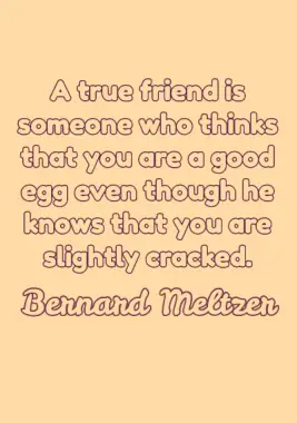 Friendship Quotes by Bernard Meltzer