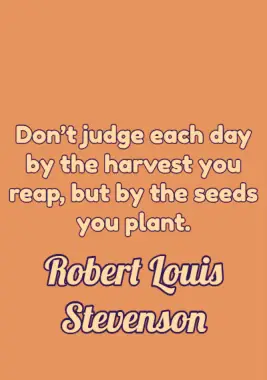 A quote by Robert Louis Stevenson.