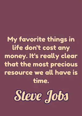 A quote by Steve Jobs.