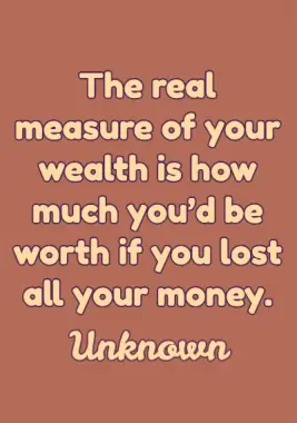 Money and Wealth Quote by Unknown