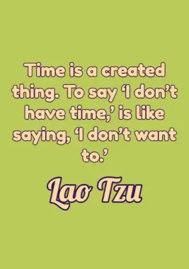 Quote by Lao Tzu.
