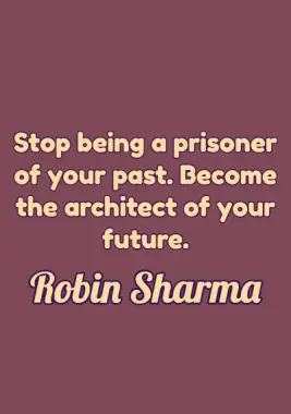 A quote by Robin Sharma.
