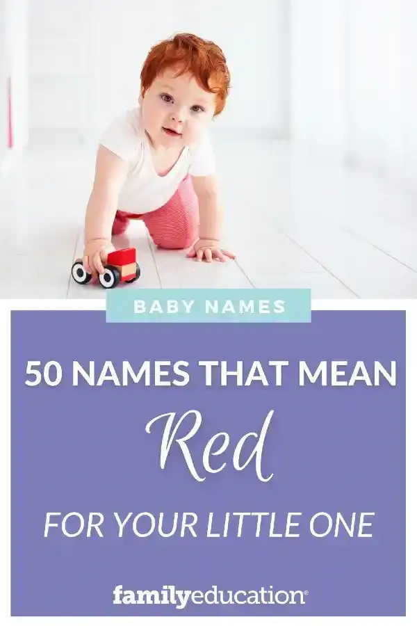 50 cosas que significa el color rojo para los niños