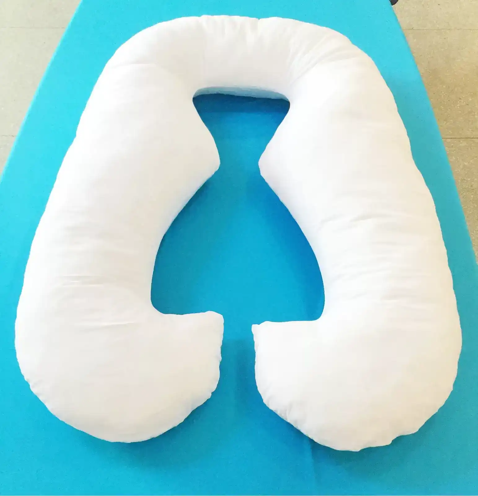 White Noise U-Shaped Pillow