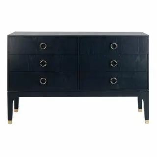 Wayfair Quincy kommode mod hvid baggrund.