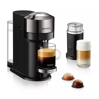 Nespresso Vertuo Next Deluxe fra Breville med Aeroccino melkeskummer