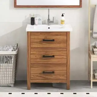ModernLuxe baderomsservant med keramisk servant