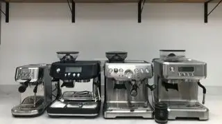 casabrews 5700 pro sammen med Breville og Wacaco espressomaskiner