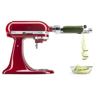 KitchenAid Spiralizer-tilbehør med skrell, kjerne og skive - KSM1APC