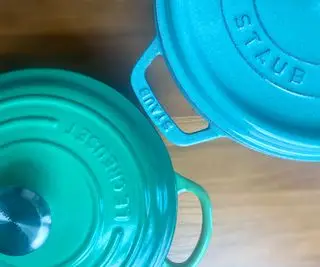 Imagen del test Le Creuset vs Staub en casa