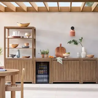 venkovní kuchyně západního jilmu