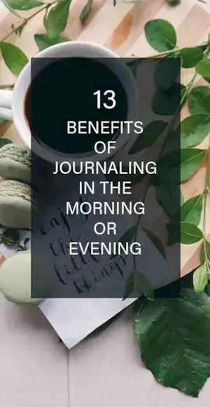 Les avantages de tenir un journal le matin (ou le soir)