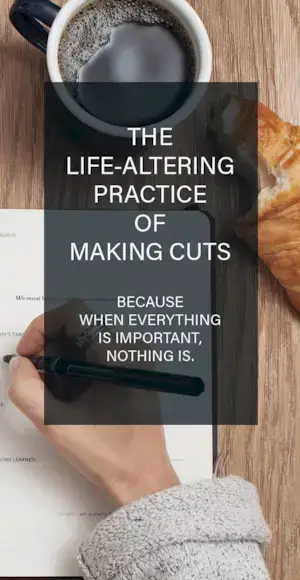 人生を変える「カット」の習慣