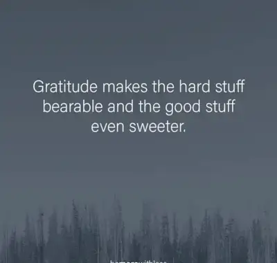 gratitude