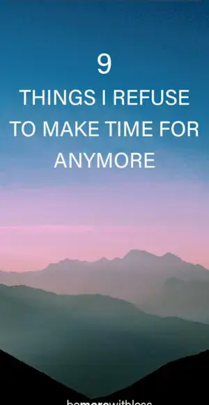 Make time for what matters